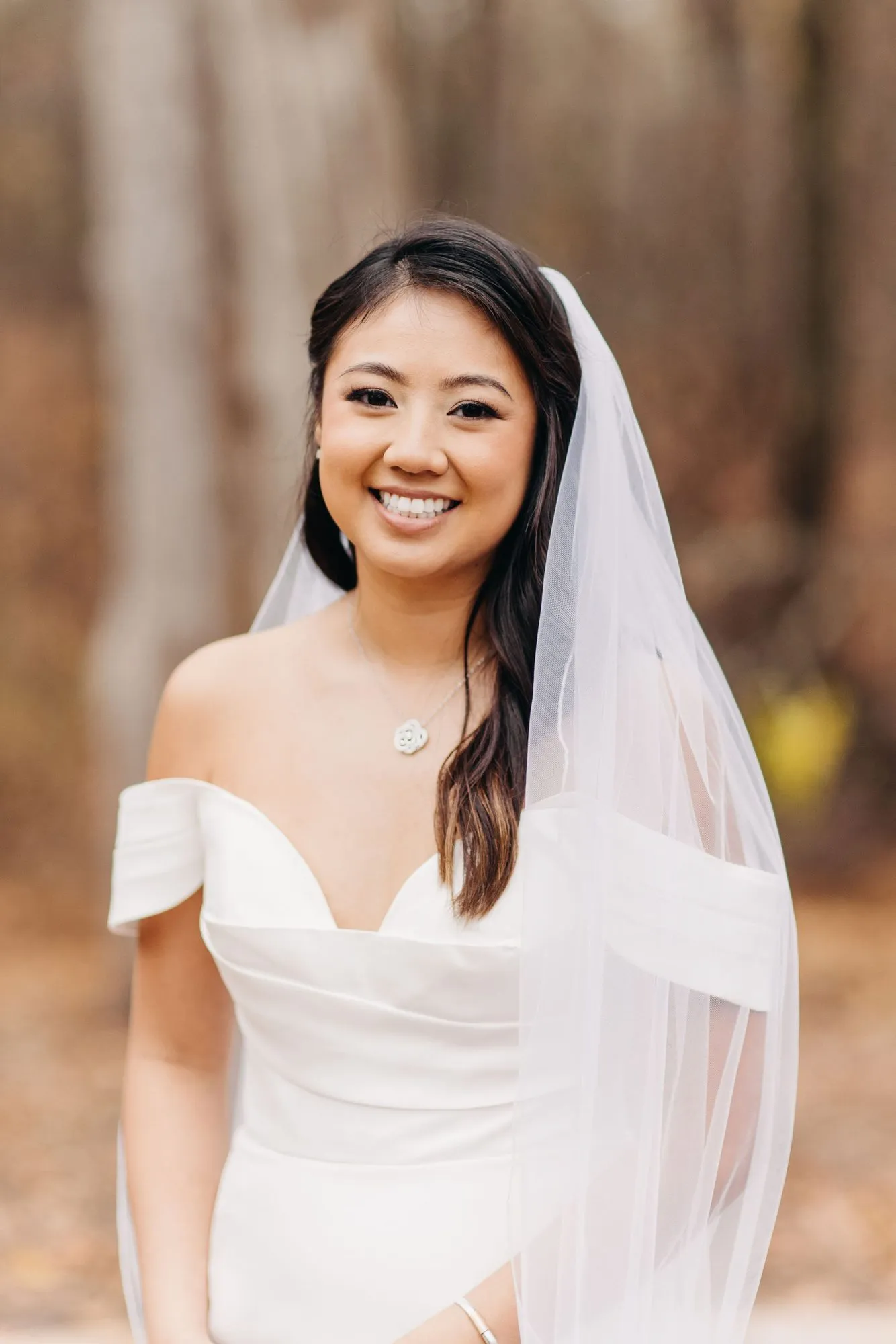 Bridal portrait of Cindy