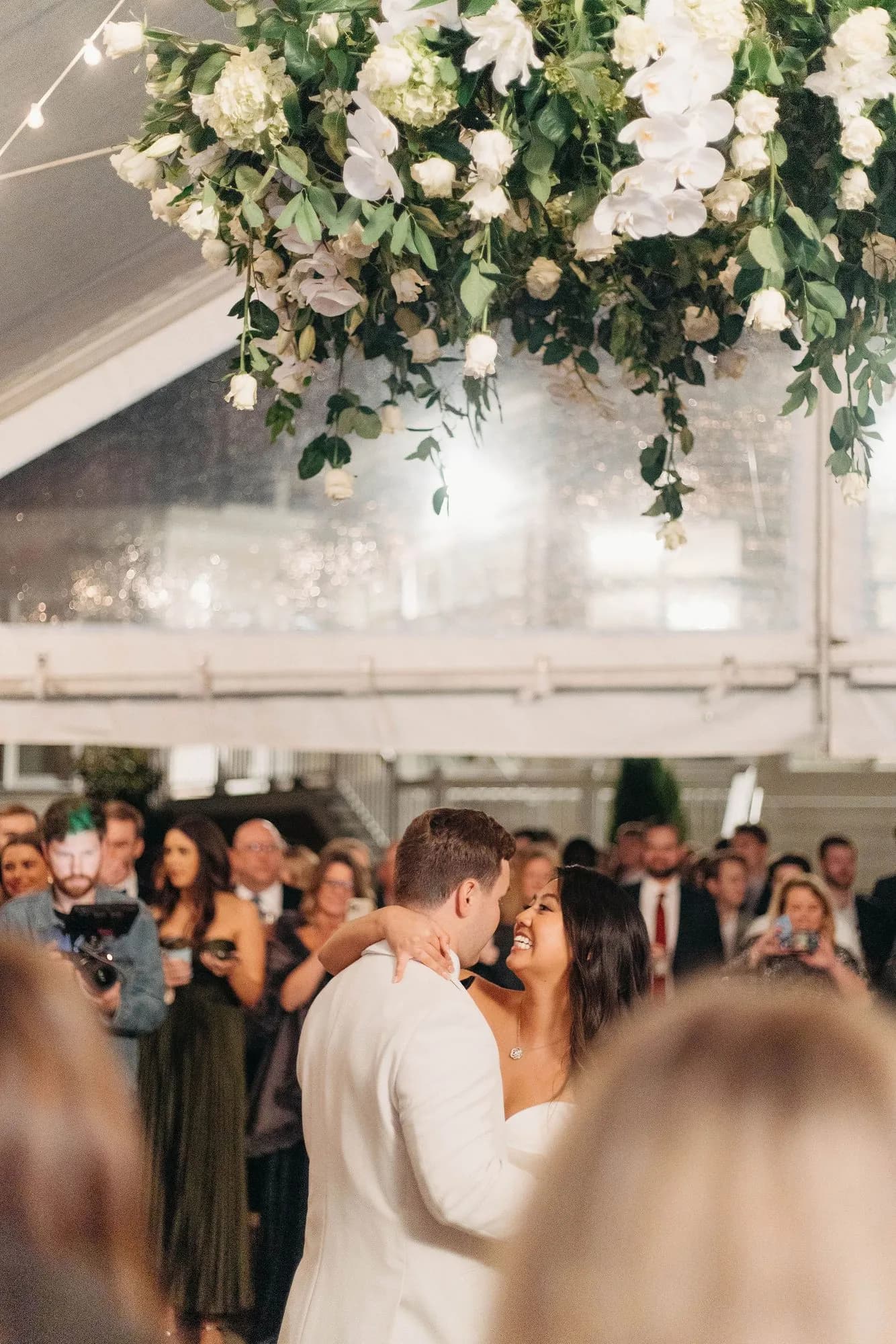 Cindy and Nick's first dance