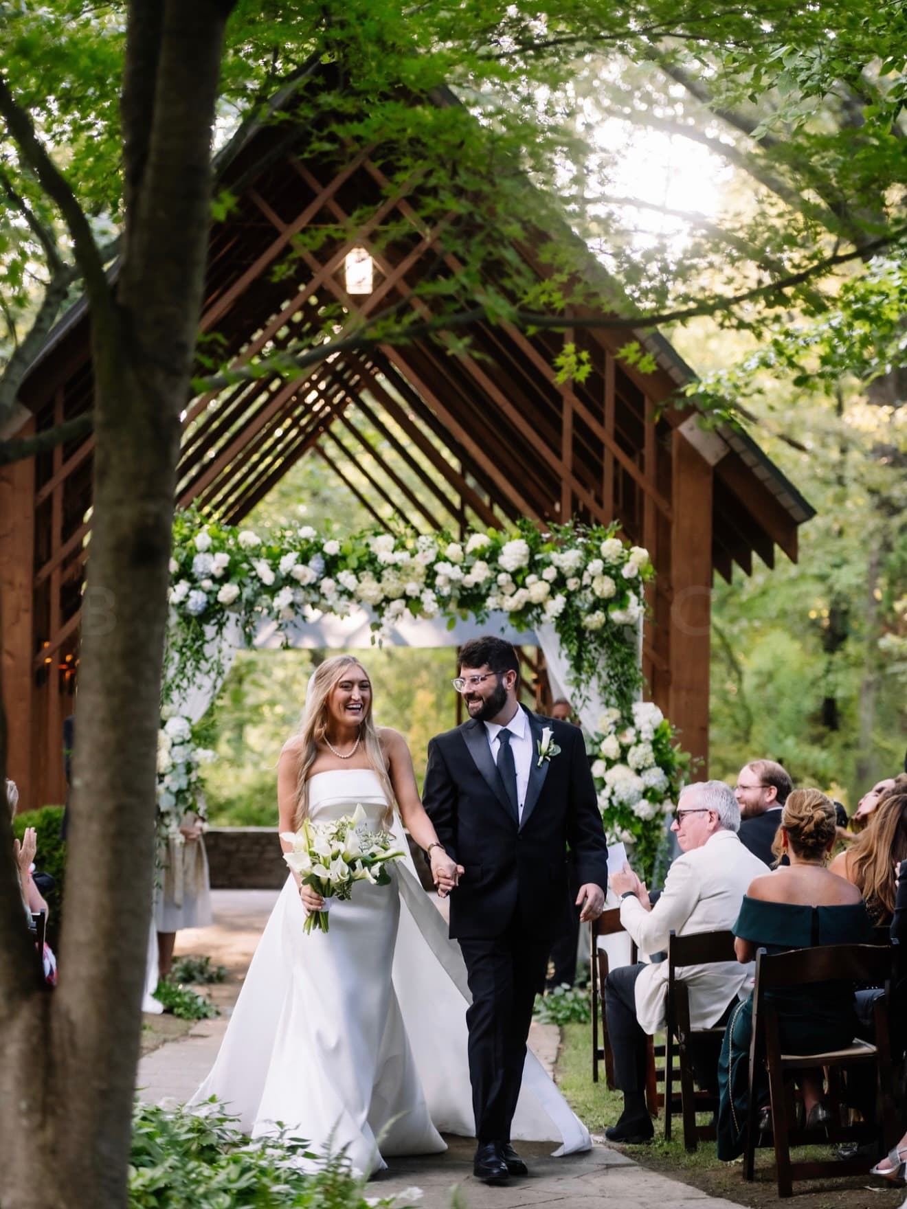 Joyful aisle recessional